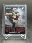 2024 Panini Absolute Football Spectrum Red Spencer Rattler #BS-SPR PSA 8