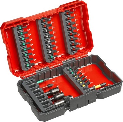 kwb Bit-Box für Impact-/ Schlagschrauber 37-teilig Bitset mit Bithalter und