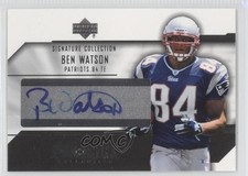 2004 Upper Deck Pro Sigs Signature Collection Ben Watson #SC-BW Auto 0b2