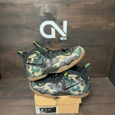 Nike Air Foamposite Pro Prm Le Green Camo for Sale - Authenticity