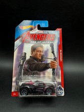 2015 Hot Wheels Marvel Avengers Age of Ultron-Hawkeye 3/8 GROWLER Black I5