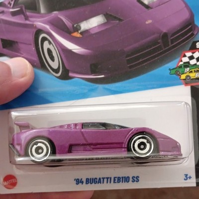 Hot Wheels HW Race Day '94 Bugatti EB110 SS 1:64 Diecast Purple Unopened