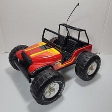 Vintage TONKA 1970's Red Dune Buggy Jeep Pressed Steel Metal MR-970 Made in USA