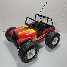 Vintage TONKA 1970's Red Dune Buggy Jeep Pressed Steel Metal MR-970 Made in USA