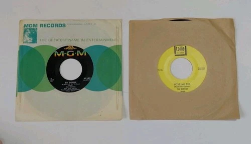 Lot of 2 - THE BEATLES  7" 45 RPM 'Love Me Do' Tollie Records & 'My Bonnie' MGM