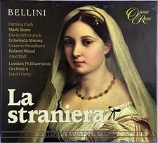Bellini: La straniera - David Parry 2 CD Box Set 2008 Opera Rara Very Nice!!