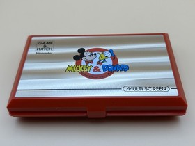 Nintendo Game & Watch MICKEY & DONALD DM-53 Multi Screen 1982 Mint In Box