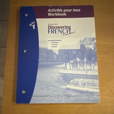 McDougal Littell Discovering French Nouveau! Activités Workbook Bleu 1 A1