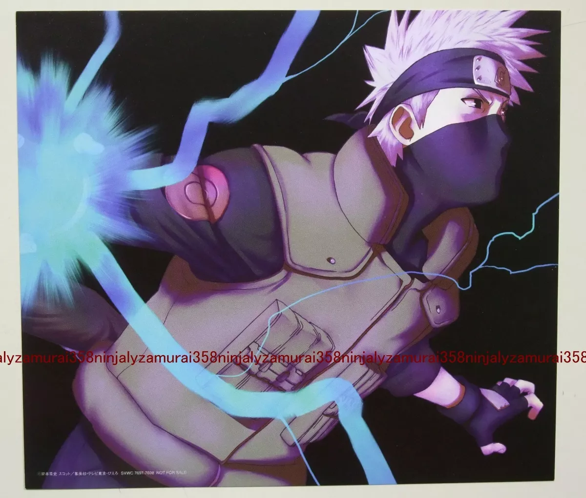 Naruto Photo card Hatake Kakashi Promo A