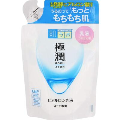 #ad Rohto Hadalabo Gokujun Hyaluronic Milky Lotion Refill 140ml $11.99