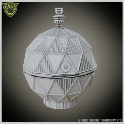 DR Who - Mechanoid - The Chase - 28mm + display model sci-fi retro TV