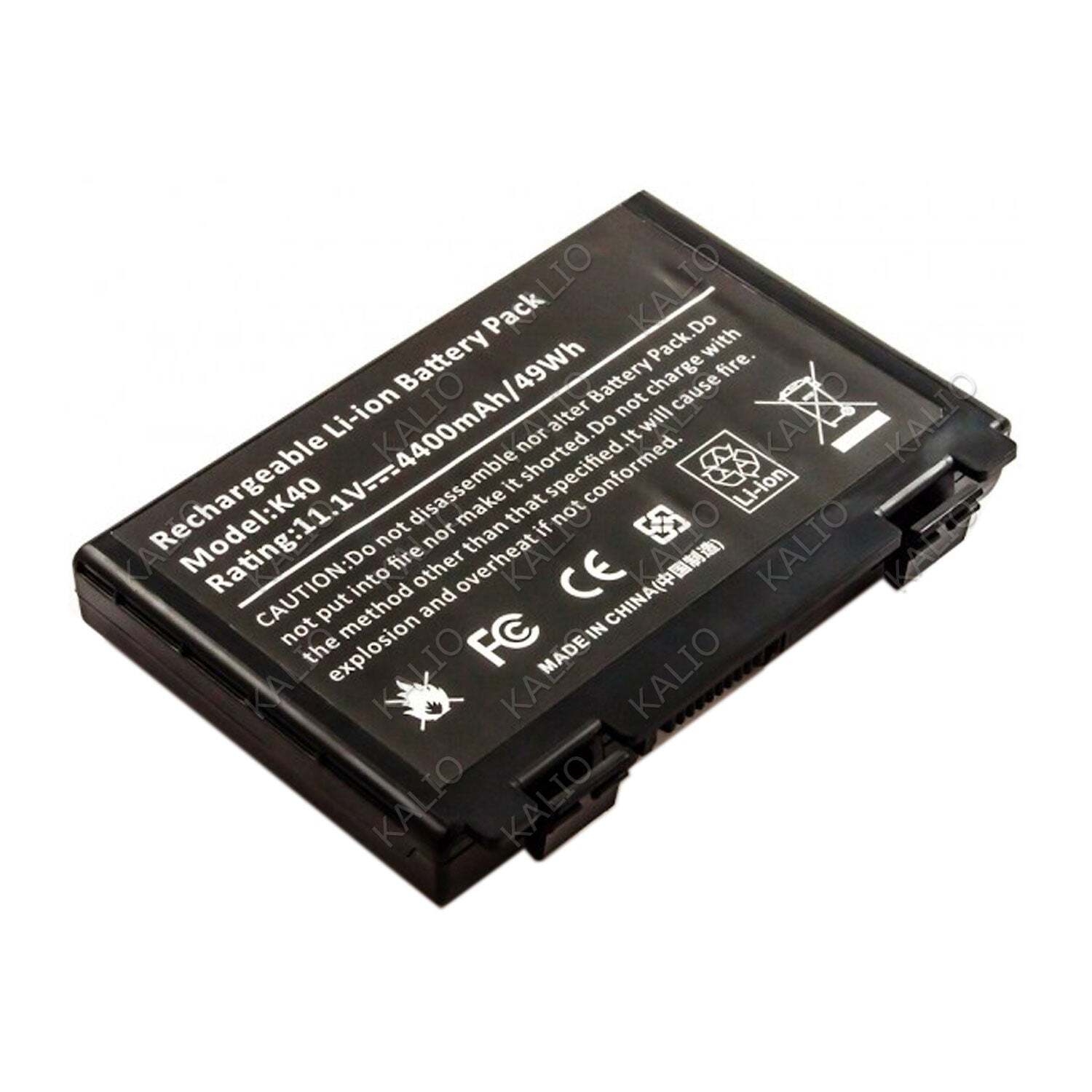 Batteria per ASUS K40IN K50 K50IJ A32-F82 11.1V 4400mAh 6 Celle