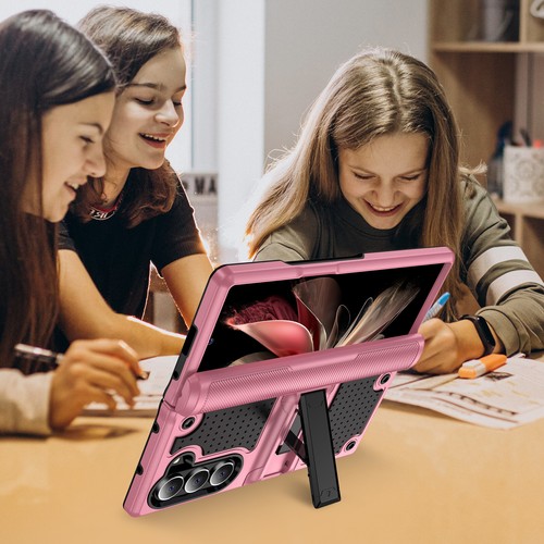 For Samsung Galaxy Z Fold6/5 Shockproof Hinge Protection Stand Case Screen Cover - Picture 58 of 69