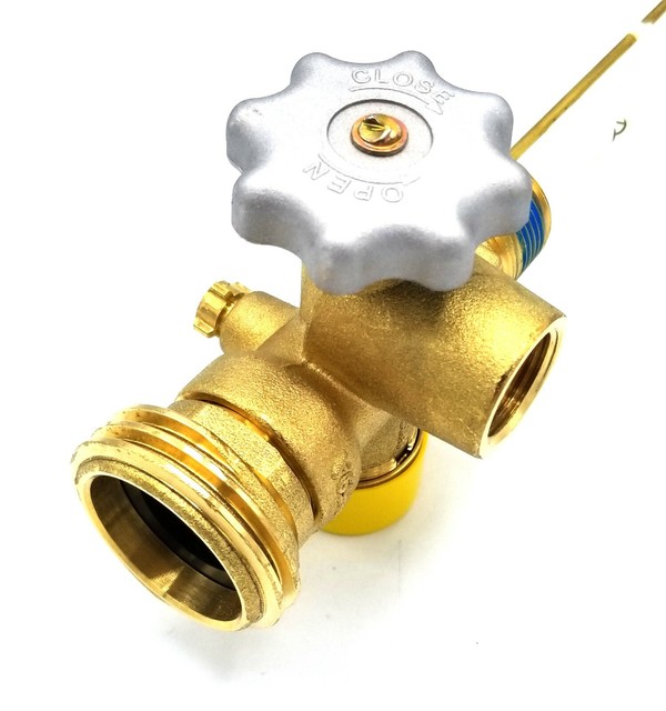 100lb Propane Vapor Tank Service Multivalve Coupler Bbq Pol 100 Lb