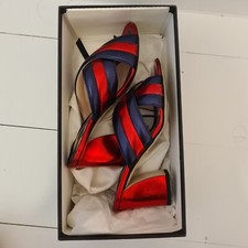 Gucci Silvia Crossover Mules Size 39