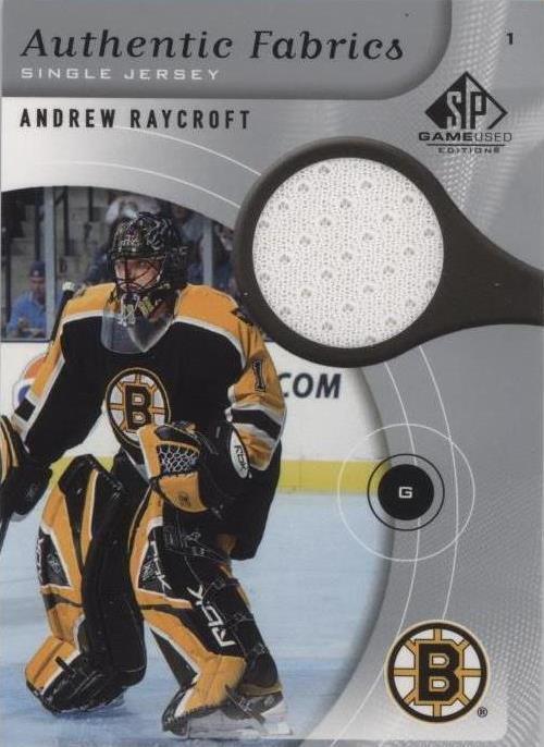 2005-06 SP Game Used Edition - Andrew Raycroft #AF-AR - 1 of 1