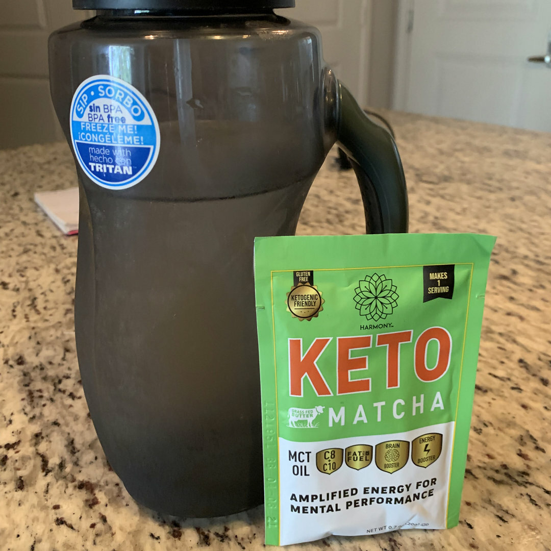 Harmony™Keto Matcha Single Serve To Go Packets 0.7Oz Gluten Free MCT