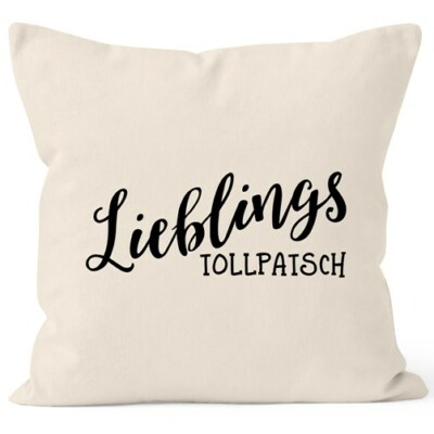 Cushion Cover Favourite Clumsy Gift Love Girlfriend Funny Pillow Case