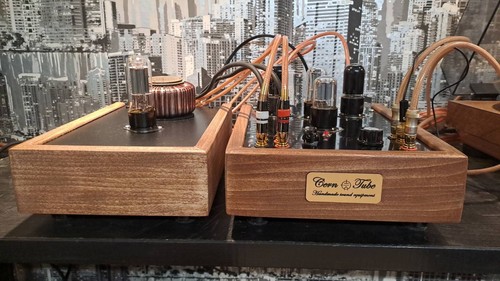 Tube Lamp Stereo Preamp, Phono Preamplifiet 2in1 - Picture 4 of 12