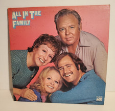 ARCHIE BUNKER ALL IN THE FAMILY CBS TV SHOW RECORD ALBUM 1971 CARROLL O'CONNOR