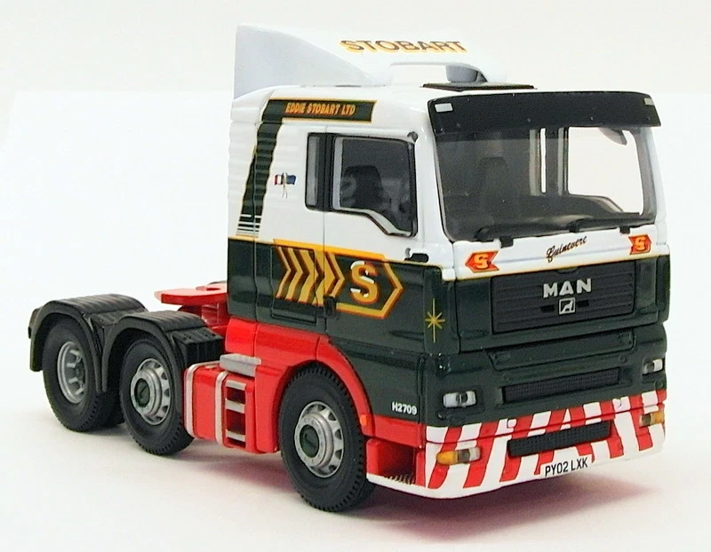 Corgi 1/50 Scale CC13405 - MAN TGA XL Curtainside Step Frame Curtainside Stobart - Image 3 of 4