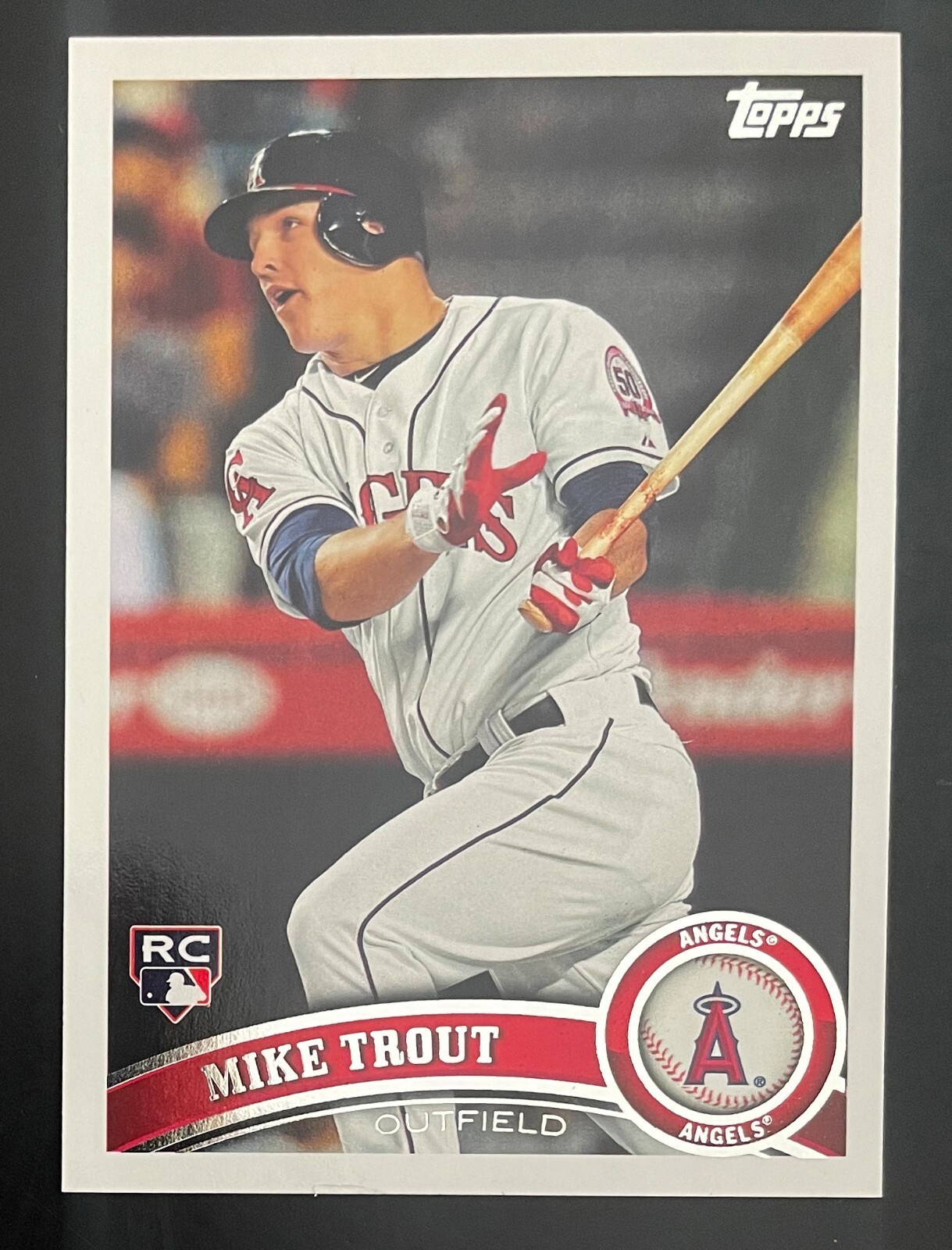 2011 Topps Update MIKE TROUT US175 RC Rookie Card Read