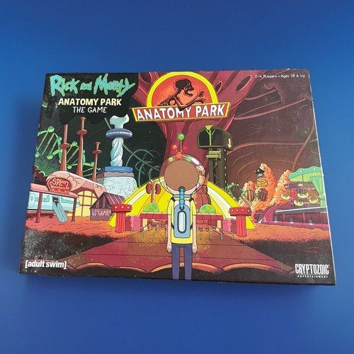 Rick and Morty Anatomy Park The Game Board Adult swim Cryptozoic Entertainment - 第 1/18 張圖片