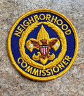 Vintage Neighborhood Commissioner Position Patch Boy Scouts BSA