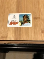 1981 Perma Graphics Credit Card Jim Rice Nm/Mt