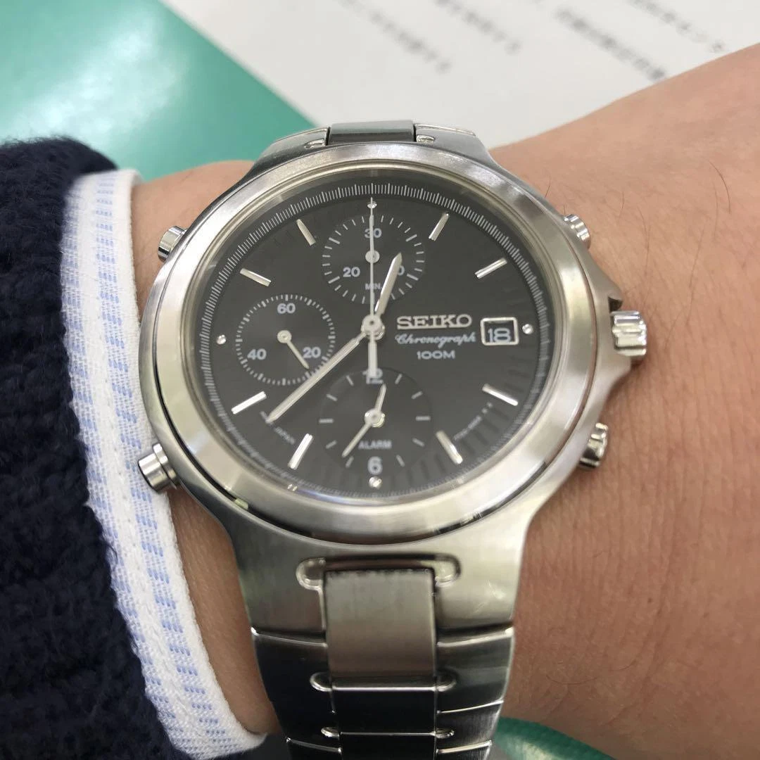 Seiko presage deals chronograph 100m