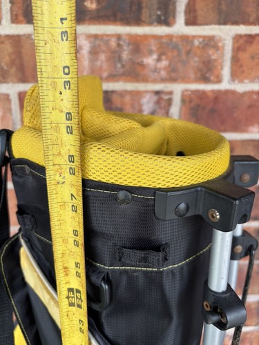 Nike Jr. Golf Youth Kids 28in Stand Bag⭐️Black & Yellow⭐️w/Dual Shoulder Strap - Picture 18 of 18