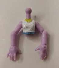 Capsule Chix Shimmer Surge Purple Green Haired WHITE SHIRT TOP ARMS