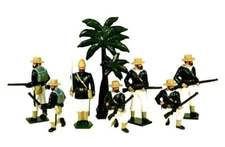 COJF-3196A - Royal Navy Landing Party, Egypt 1882 (Set 42) 8 Figures - Tradition