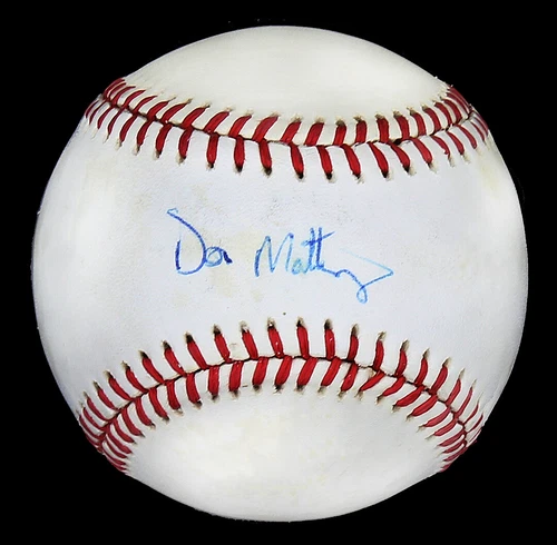Don Mattingly Signed OAL Baseball Ball PSA/DNA