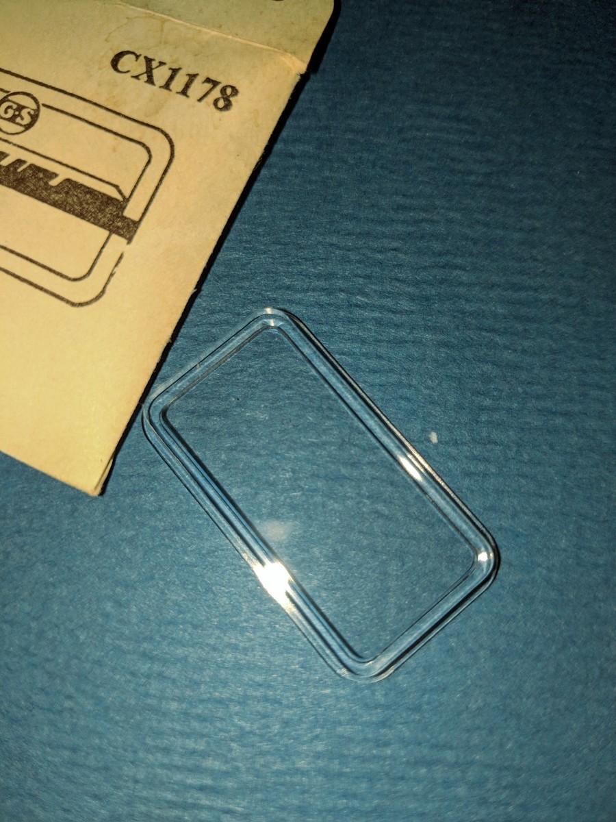 SWISS CX1178 GS C43 REPLACEMENT Crystal 31.4 X 16.3 ~ 33.4 X 18.4