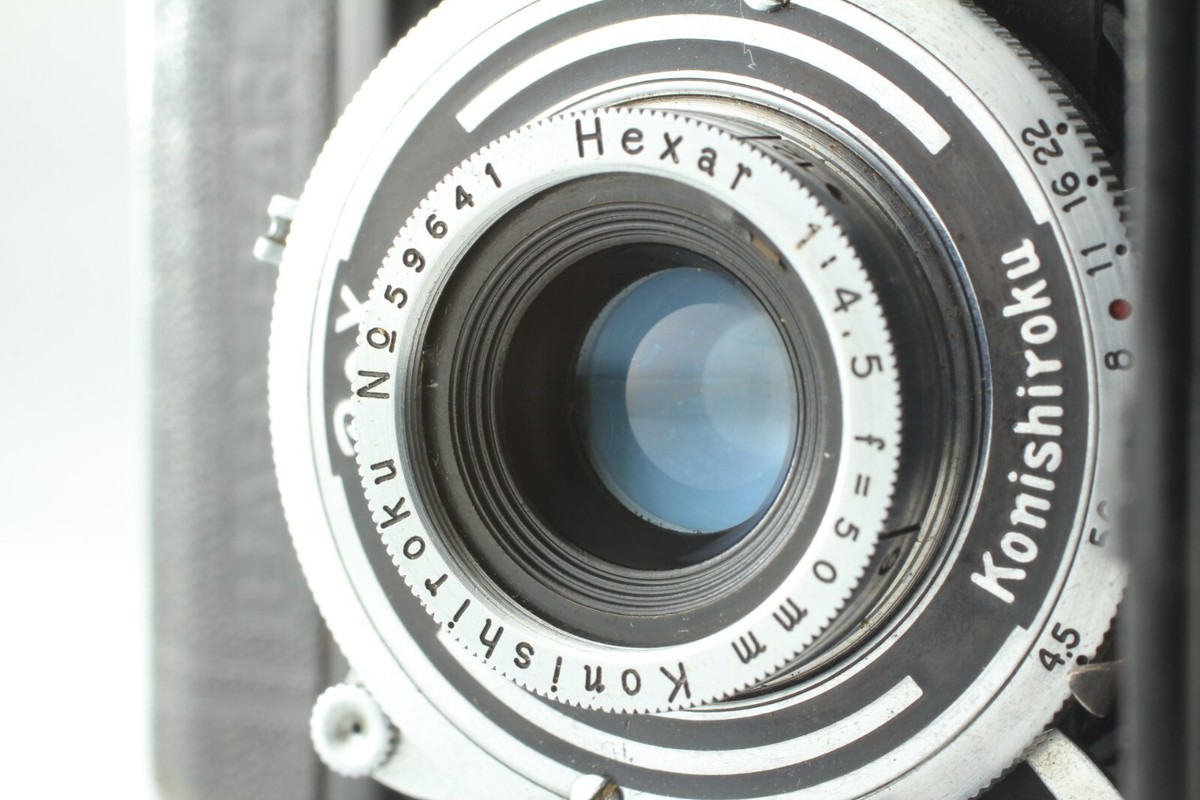 Rare! Rokuoh-Sha Baby Pearl Camera + Hexar Lens & New 127 Best