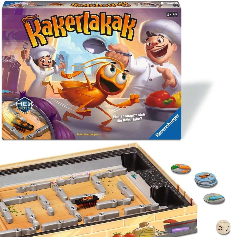 Ravensburger Familienspiel - 20800 Kakerlakak - Neuauflage 2024 5+Jahre - Bild 4 von 4