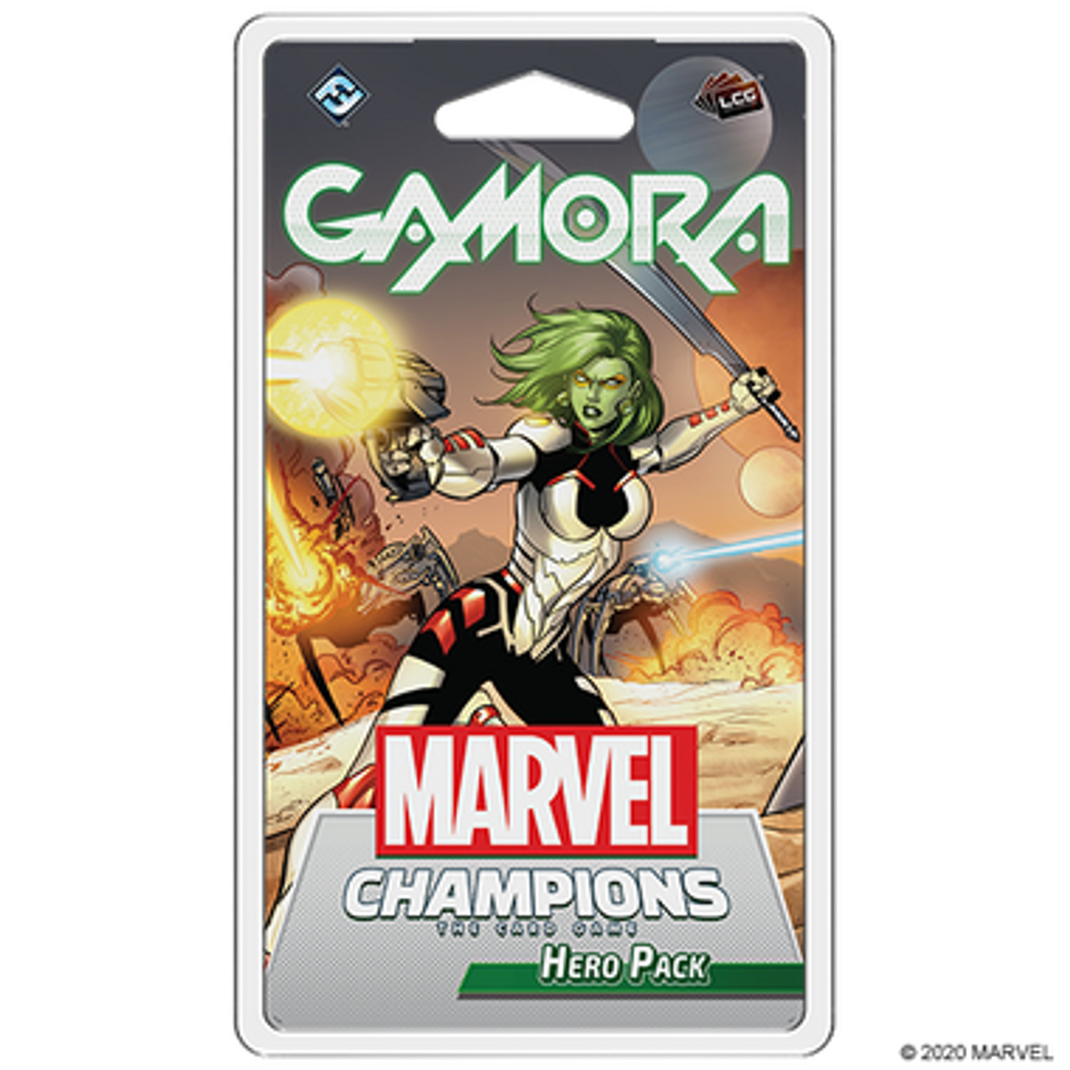 Набор героев Marvel Champions LCG: Gamora Hero Pack Fantasy Flight Games FFGMC18EN