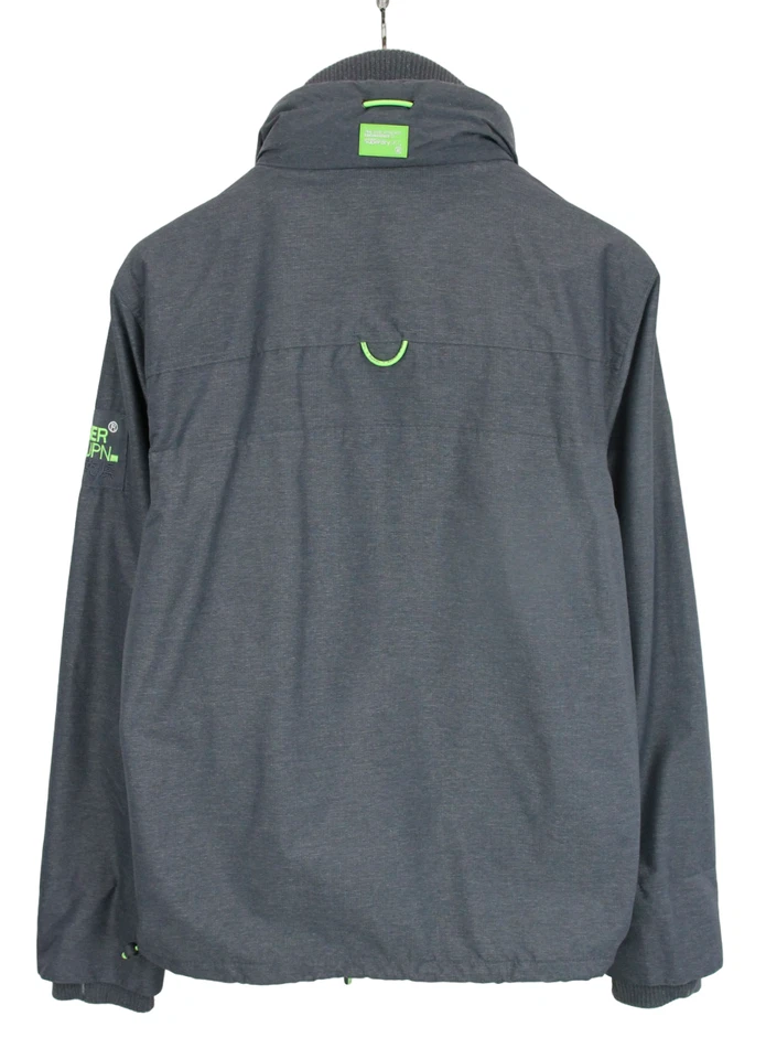 SUPERDRY The Wind Attacker Engineered Jacket Men's LARGE Double Collar Lined - Image 2 of 4