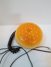 Vintage 80s 90s Hamburger Landline Prop Phone