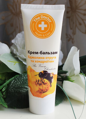 75ml Domaschnij Doctor Creme Balsam Bienengift Chondroitin Massage Körper Creme