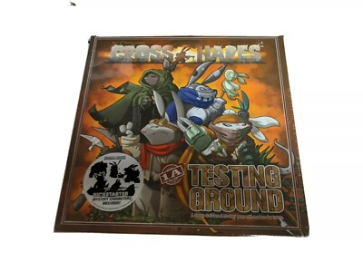 Cross Hares: Testing Ground Board Game w/Kickstarter Bonus NEW FREE SHIPPING 