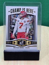 2023 Donruss Football Harrison Butker #CIH-9 Champ is Here KC Chiefs NFL 🔥🏈🔥