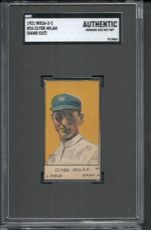 1921 W516-2-2 #26 SGC Hank Gowdy- Authentic | eBay