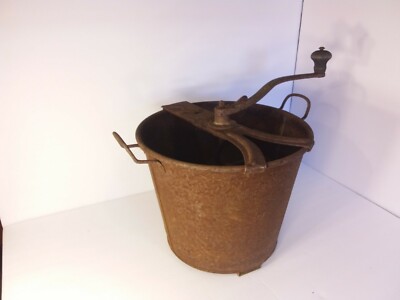 Vintage antique 1904 bread dough crank