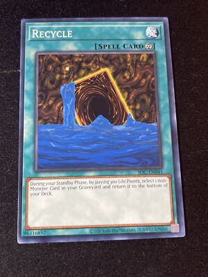 yugioh recycle spell cards Amazon.com: New - Yugioh Rare 1st Edition - Fusion Recycling Plant main image 1
