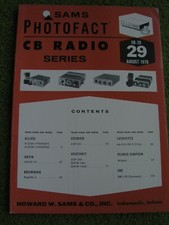 Vintage Sams Photofact CB Radio Series Service Manuals Vol 31