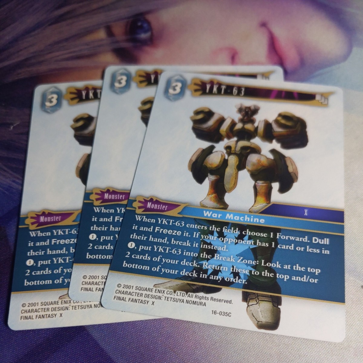 Final Fantasy TCG Emissaries Of Light YKT-63 16-035C Playset X3 | eBay