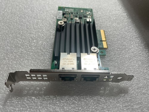 Lenovo X550-T2 Dual Port 10GBase-T NIC FRU 00MM862 High Profile Bracket - Picture 1 of 2