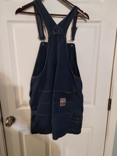 Carters Overalls Shorts Size M Denim Medium Youth Carpenter - Picture 13 of 16
